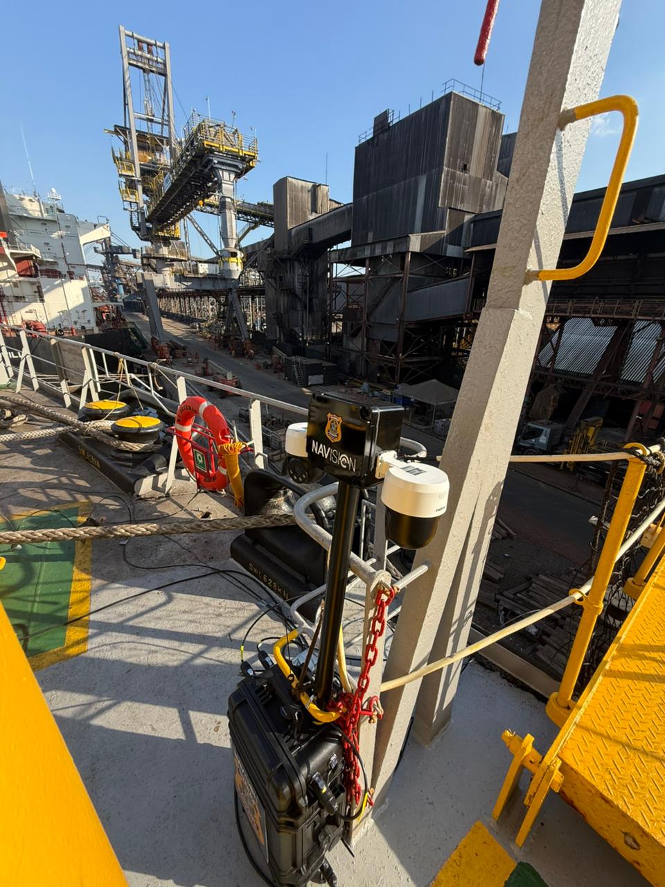 Controle de EPI, operação real no Porto de Santos